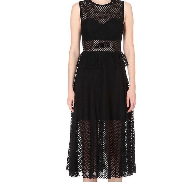 SANDRO Rich mesh midi dress
RETAIL $350 - Picture 1 of 4